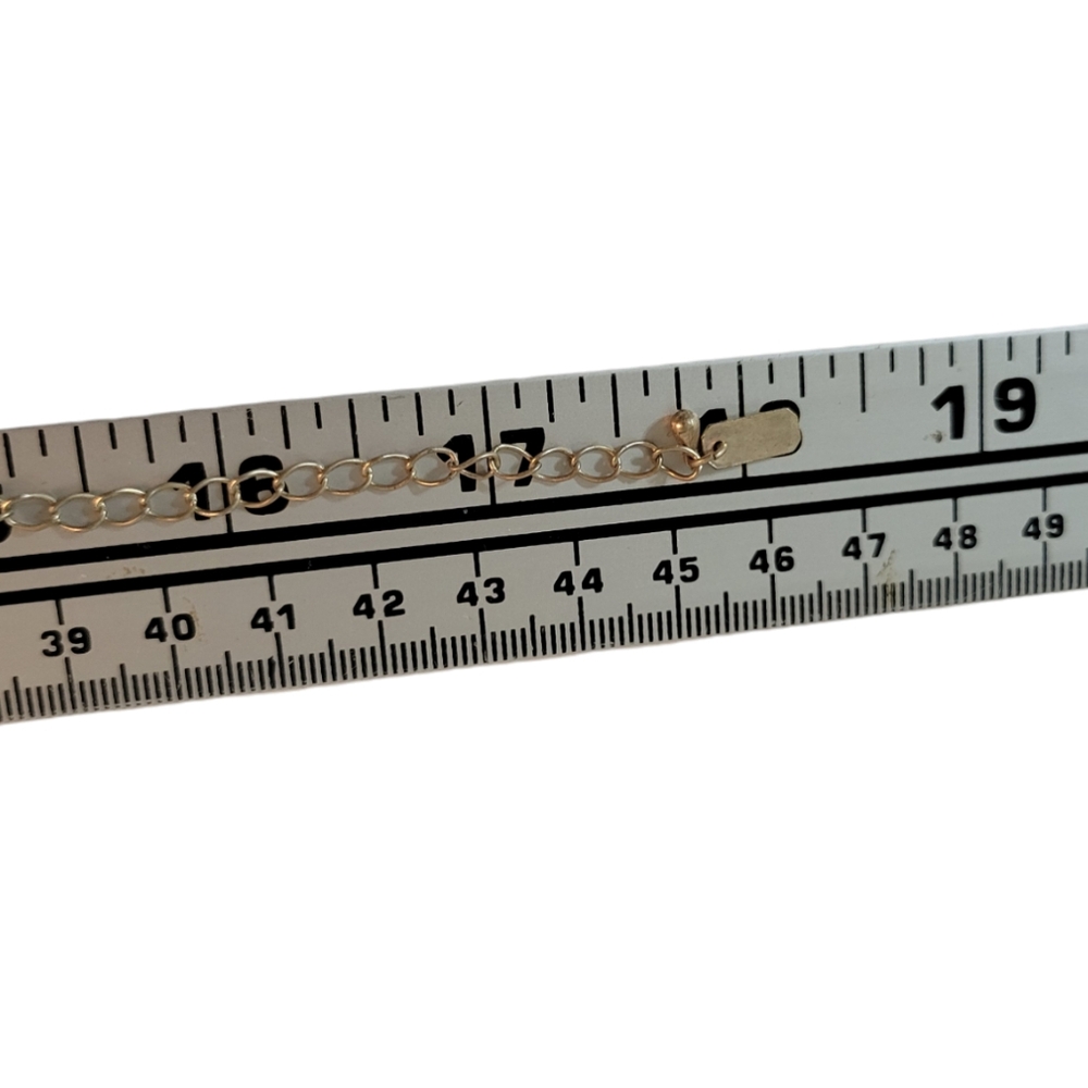 Rhinestone Statement Necklace Silvertone - image 5